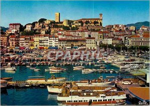 Modern Postcard The French Riviera Cannes Le Quai Saint Pierre and Surquet