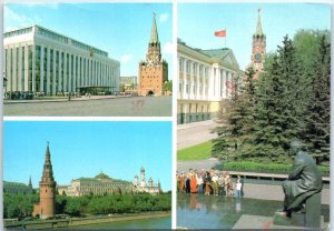 Postcard - The Moscow Kremlin - Moscow, Russia
