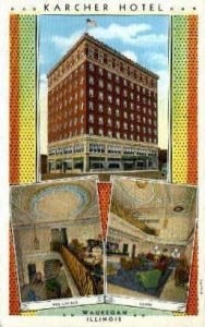 Karcher Hotel - Waukegan, Illinois IL  