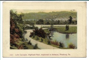 Pittsburgh, PA - Lake Carnegie, Highland Park - 1910