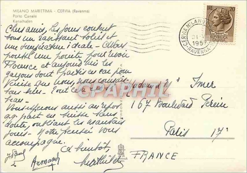 Modern Postcard Milano Marittima Cervia (Ravenna)