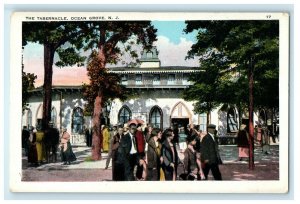 Entrance Of The Tabernacle Ocean Grove New Jersey NJ Unposted Postcard 