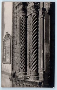 RPPC PALERMO - Cathedral. One of the Gate Pylons ITALY Postcard