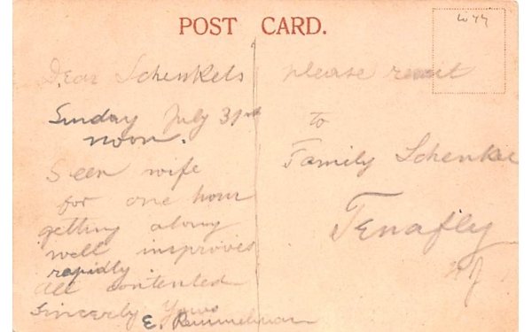 Nyack Hospital New York Postcard