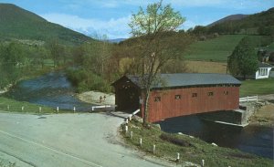 Covered Bridge over Battenkill River - West Arlington VT, Vermont