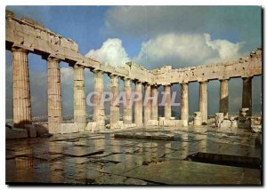 Postcard Modern Athens the Parthenon Acropoli view of the Interieur