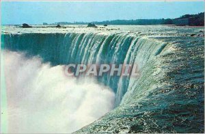 Postcard Modern Niagara Falls Ontario Canada The Brink of the Canadian Horses...