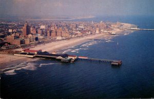 New Jersey Atlantic City Aerial View Of World's Playground