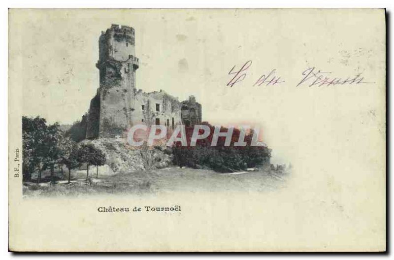 Postcard Old Castle Tournoel