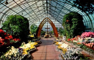 Ohio Cincinnati Eden Park Conservatory Annual Easter Display
