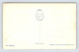 RPPC Buon Natale Merry Christmas Pretty Lady Postcard - Cartolina