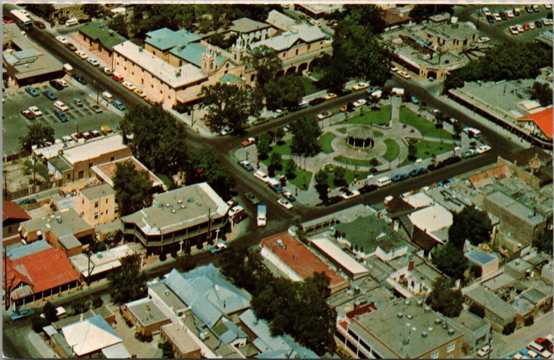 Old Town Plaza Albuquerque NM Postcard PC546