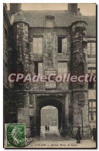 Old Postcard Calais Old Hotel de Guise Caves Delegher