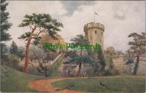 Warwickshire Postcard - Warwick Castle, Guy's Tower. Artist View RS36725