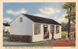 Post Office Greenfield Village The Edison Institute  - Dearborn, Michigan MI  