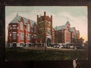 Mint Canada PPC Postcard Albert College Belleville The Schuster Co