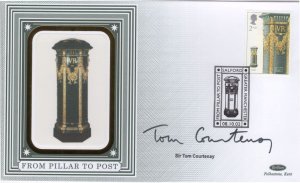 Tom Courtenay Doctor Zhivago Pillar Box Rare Benham Hand Signed FDC