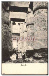 Postcard Ancient Egypt Karnak Egypt