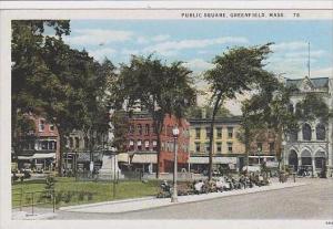 Massachusetts Greenfield Public Square