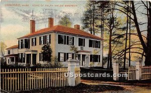 Home of Ralph Waldo Emerson an Essayist & Poet - Concord, MA