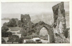 Sussex Postcard - Hastings Castle - Ref TZ3351