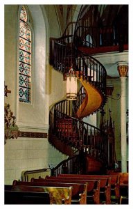 Postcard CHURCH SCENE Santa Fe New Mexico NM AR0293