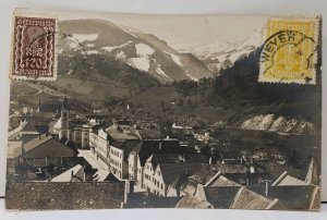 RPPC Weyer Austria Osterreich 1922 Real Photo Postcard E14