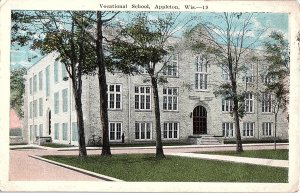 Postcard SCHOOL SCENE Appleton Wisconsin WI AI2059