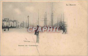 Old Postcard Le Havre Center