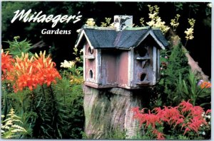 Postcard - Milaeger's Gardens - Racine, Wisconsin