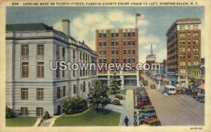 Forsyth County Court House in Winston-Salem, North Carolina