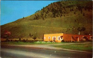 Postcard MOTEL SCENE Missoula Montana MT AO3697