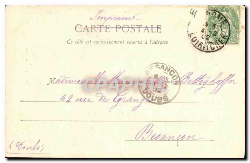 Old Postcard Vendome La Chapelle du Lycee