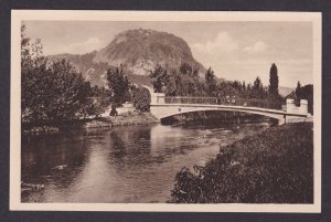 Vintage postcard Hohentwiel mountain fortress Singen Baden Wurttemberg Germany