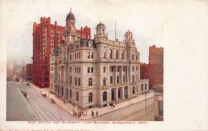 Post Office and Guaranty Loan Building, Minneapolis, Minnesota, early postcard