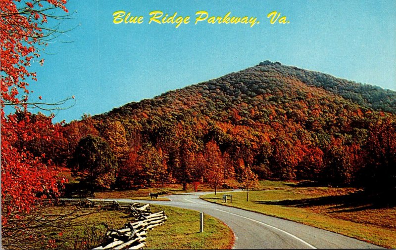 Virginia Blue Ridge Parkway During Autumn