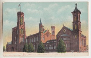 P2783, old postcard smithonian institute washington D.C. unused