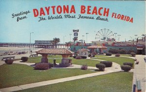 Daytona Beach FL AMUSEMENT PARK, Ferris Wheel, Ocean Front Park, Large Letter