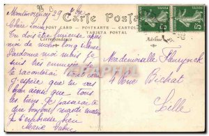 Montlignon Old Postcard L & # 39etang