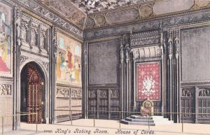 KING`S ROBIN ROOM HOUSE OF LORDS VTG POSTCARD