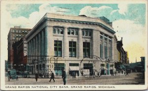 Grand Rapids National City Bank Grand Rapids Michigan Vintage Postcard C072