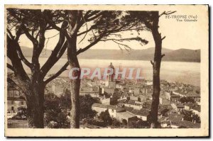 Postcard Old St Tropez Vue Generale