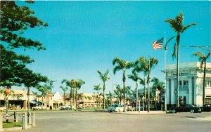 California Coronado Orange Avenue 1950s Western Postcard Teich 22-10554