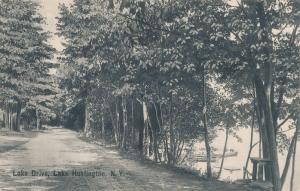 Lake Drive along Lake Huntington, Sullivan County NY, New York - pm 1908 - DB
