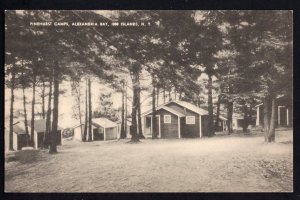 New York ALEXANDRIA BAY Pinehurst Camps 1000 Islands - Divided Back