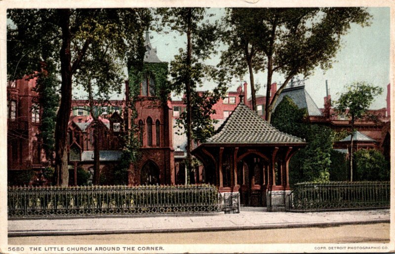 New York City The Little Church Around The Corner Detroit Publishing