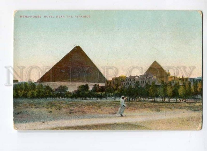 275865 CAIRO Egypt Pyramids HOTEL Mena-House Vintage #23 PC