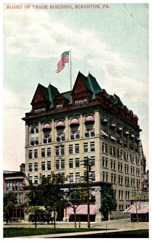 Pennsylvania Scranton ,  Board of Trade building