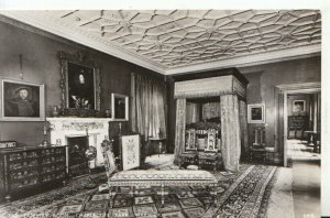 Warwickshire Postcard - The Tapestry Room - Charlecote Park - Ref TZ3973