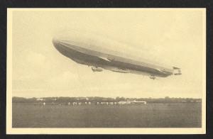 ZEPPELINS Pictured on (12) Postcards Unused OLDER REPRINTS